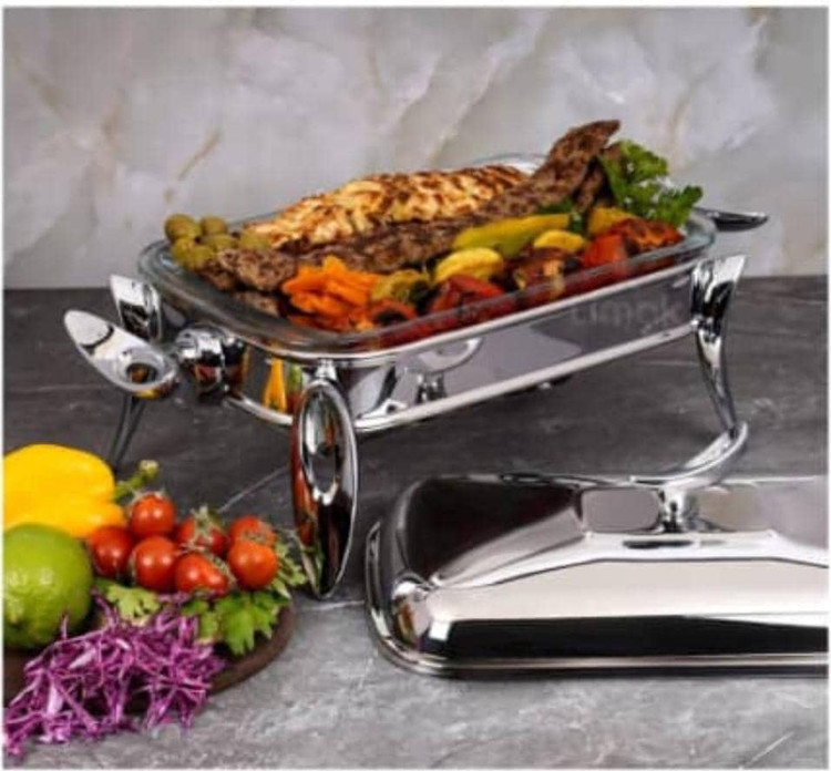 سوفله خوری 1.5 لیتر کوچک فلیم کروم 92412 سلینا SELINA