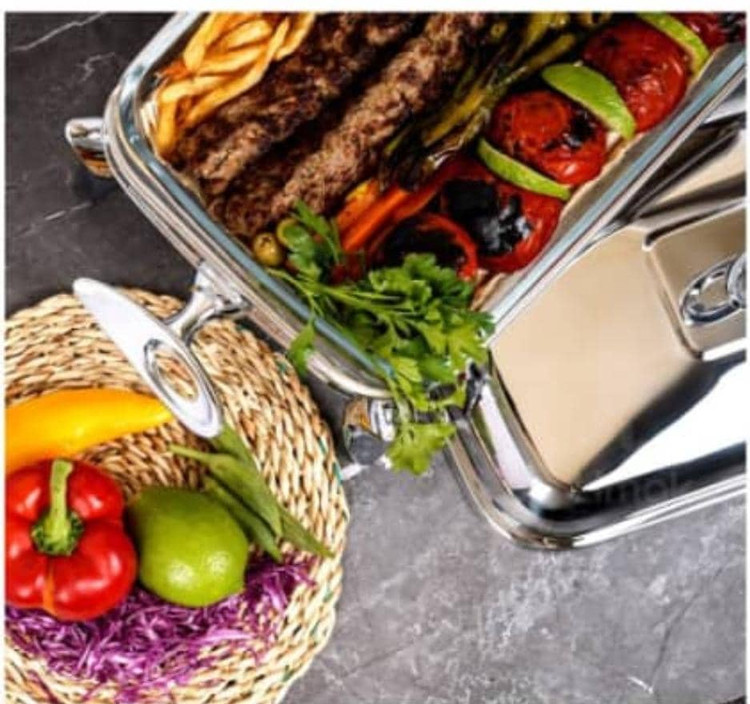سوفله خوری 2 لیتر متوسط فلیم کروم 92413 سلینا SELINA