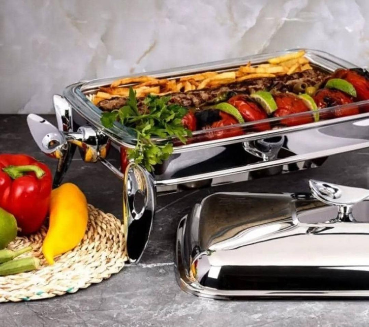 سوفله خوری3 لیتر بزرگ فلیم کروم 92414 سلینا SELINA