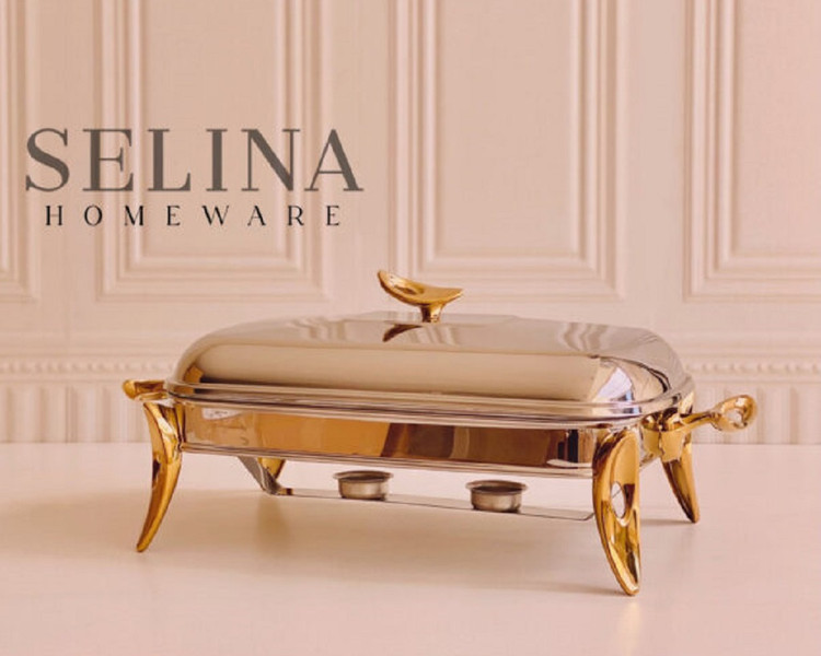 سوفله خوری3 لیتر بزرگ فلیم طلایی 95414 سلینا SELINA