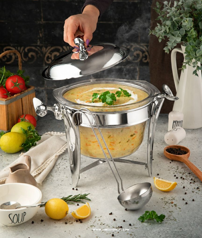 سوپ خوری فلیم کروم 92410 سلینا SELINA